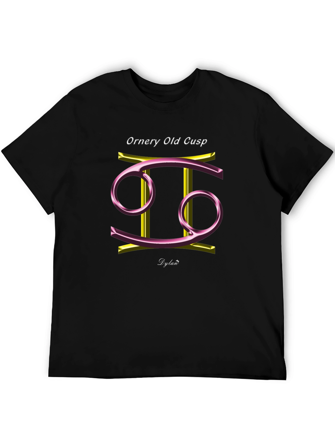 Ornery Old Cusp Gemini Zodiac T-Shirt