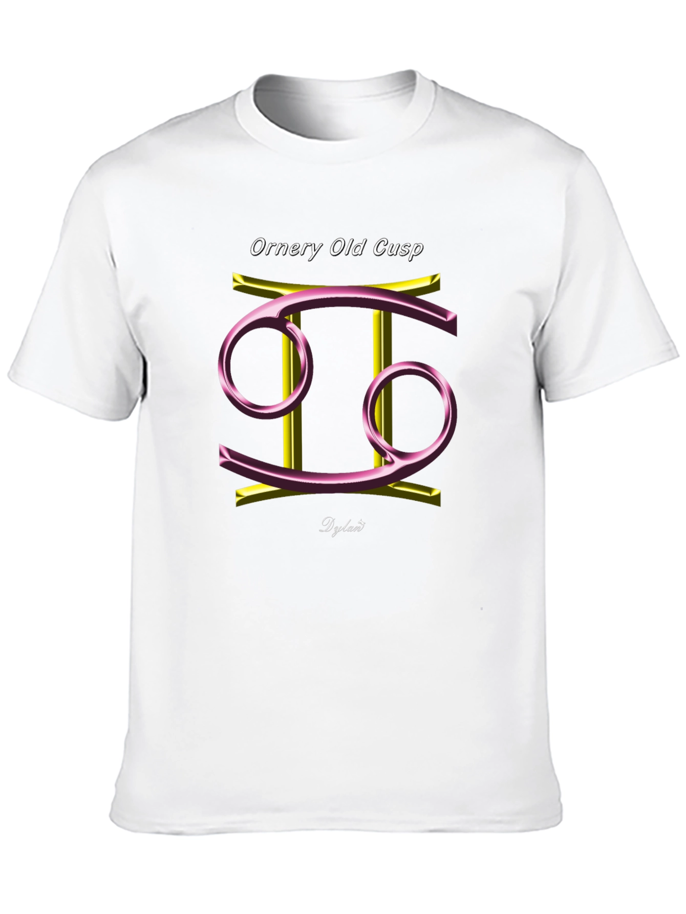 Ornery Old Cusp Gemini Zodiac T-Shirt