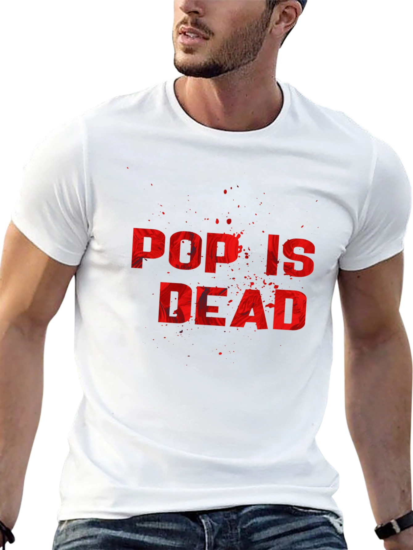 Pop is Dead Graphic T-Shirt - Statement Tee