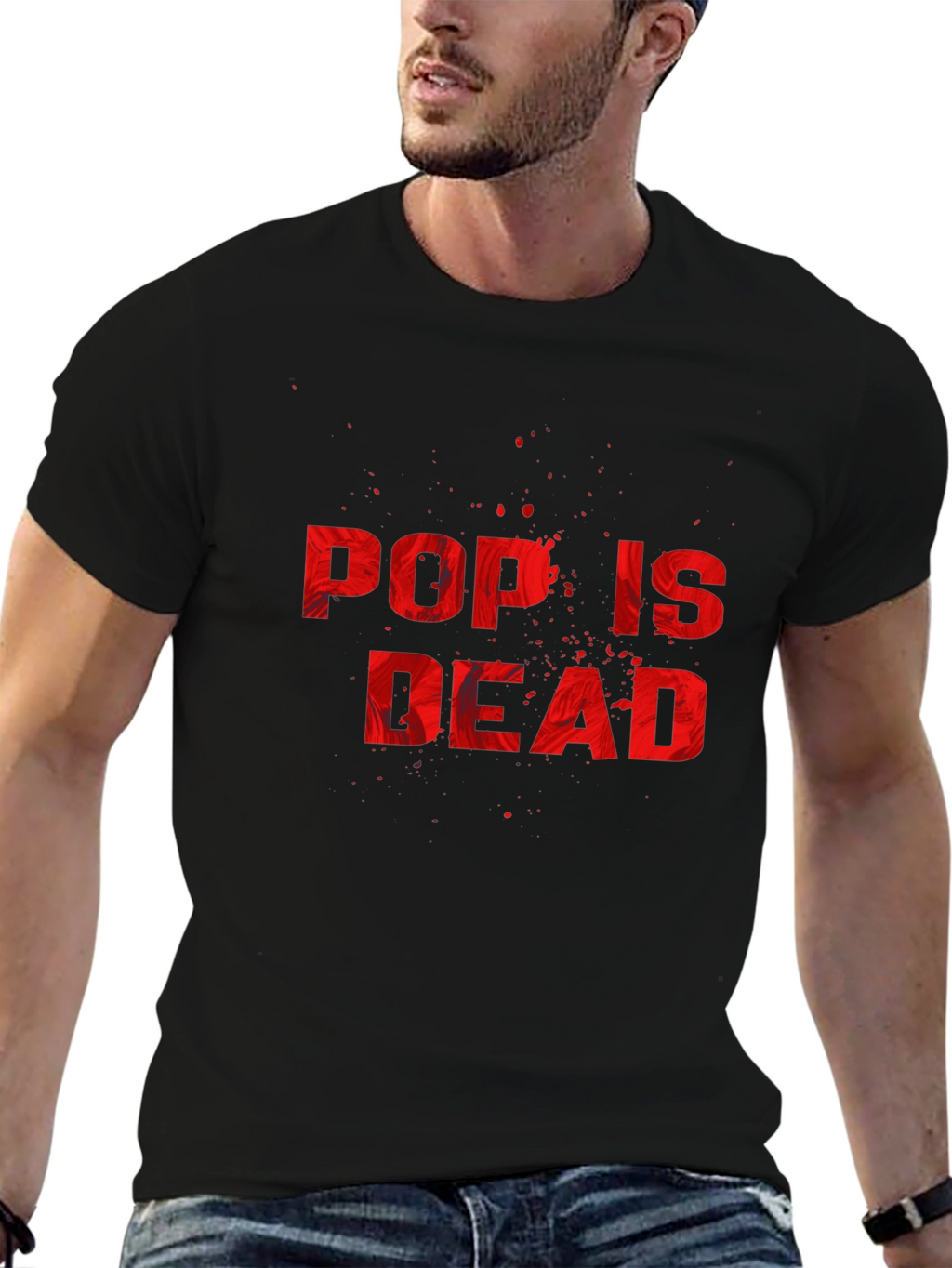 Pop is Dead Graphic T-Shirt - Statement Tee