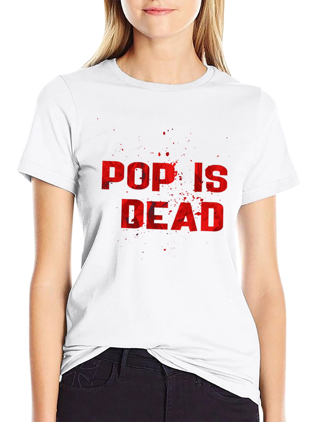 Pop is Dead Graphic T-Shirt - Statement Tee