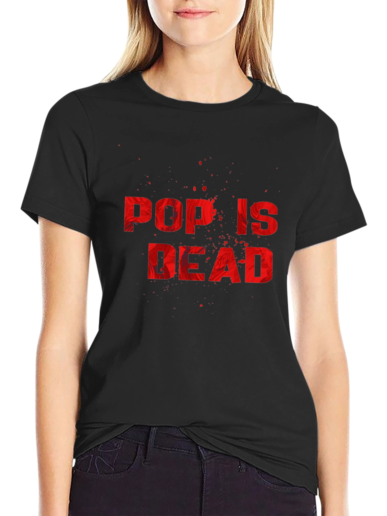 Pop is Dead Graphic T-Shirt - Statement Tee