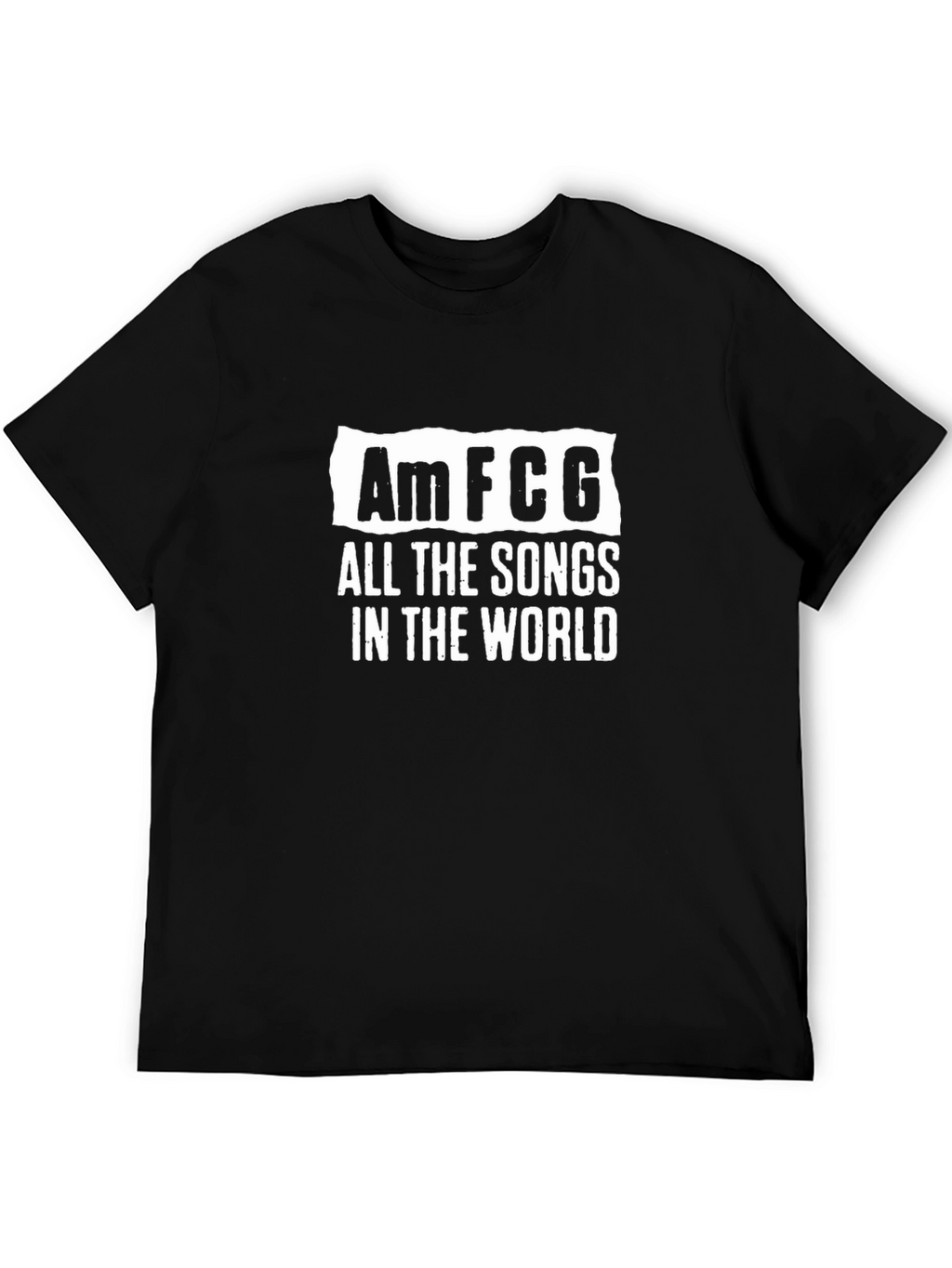 Am F C G Music Chord T-Shirt