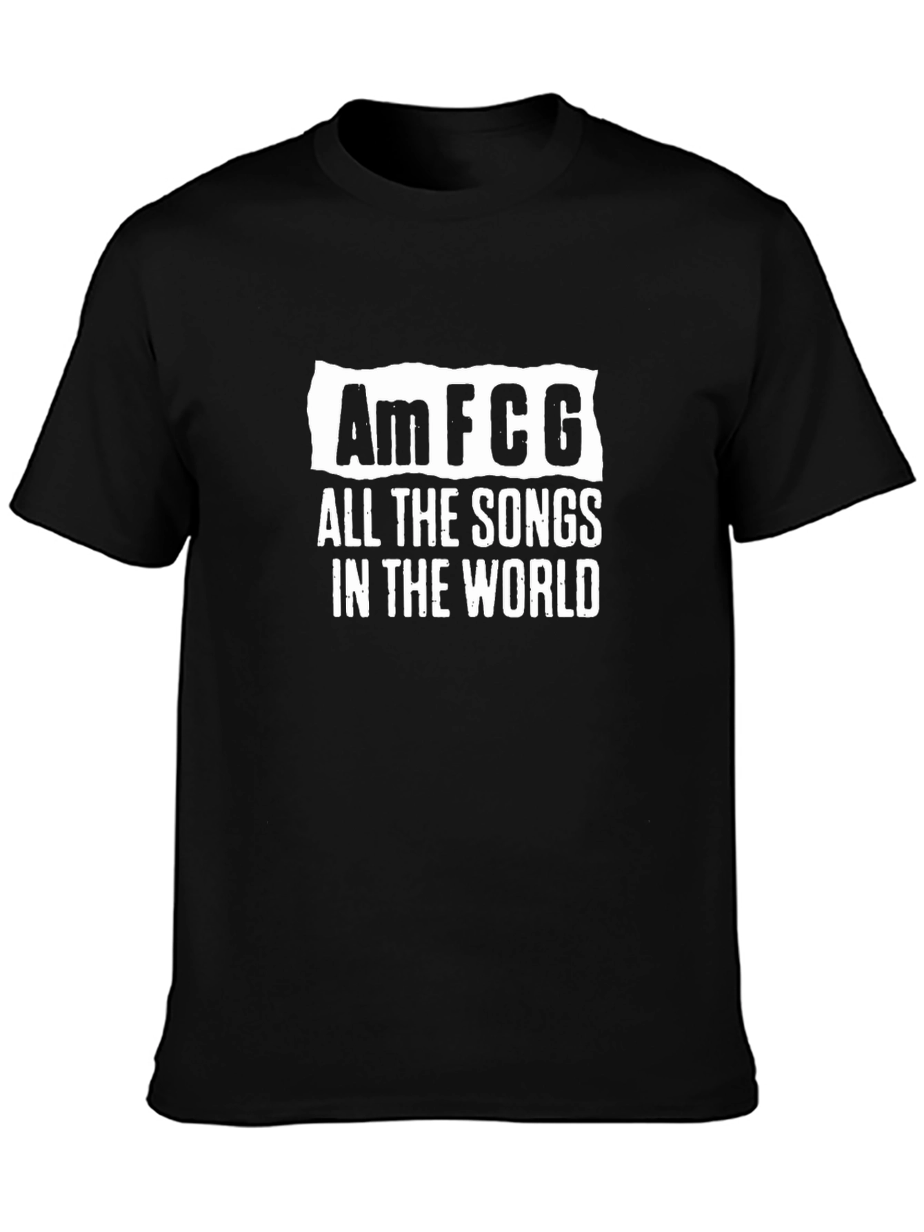 Am F C G Music Chord T-Shirt