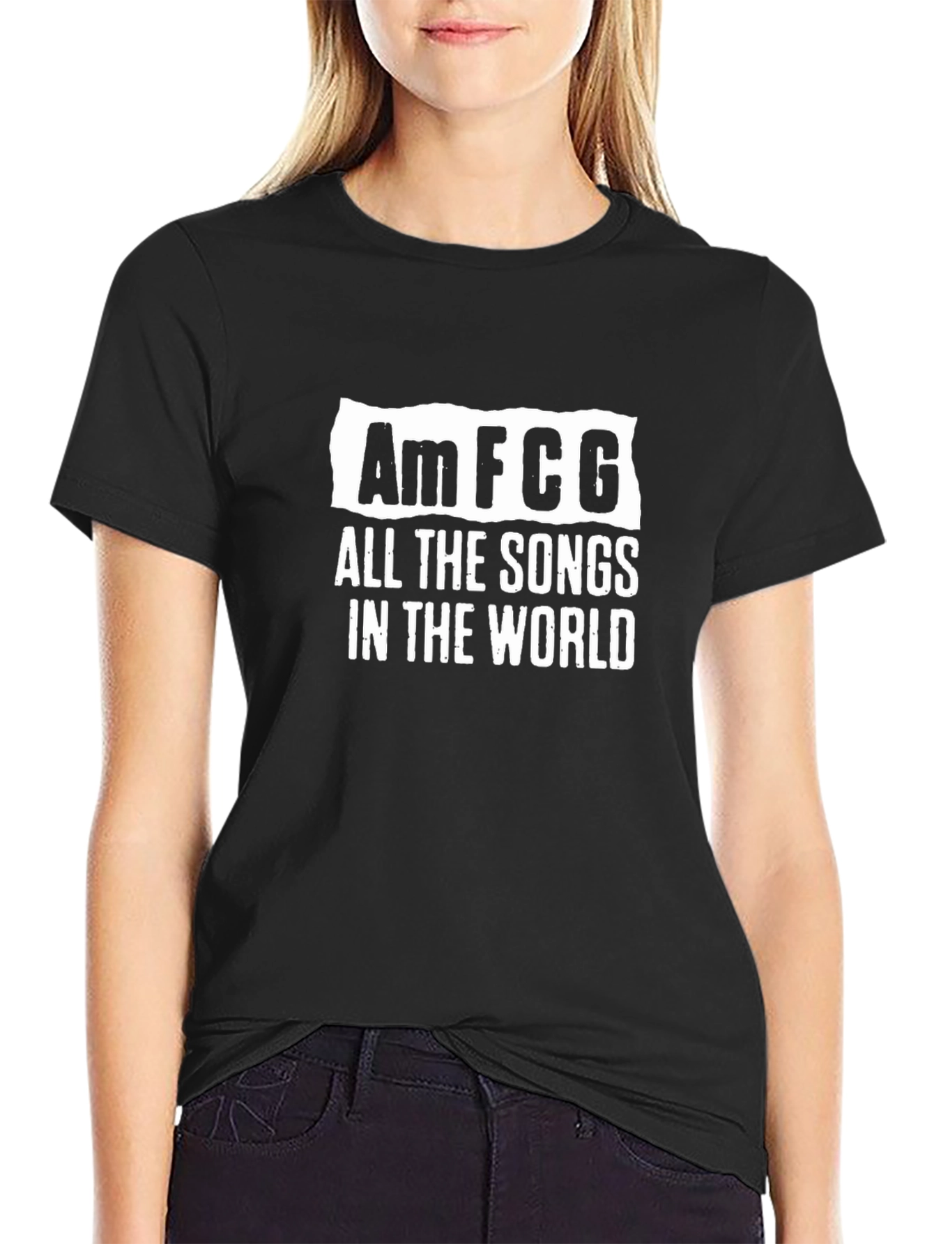 Am F C G Music Chord T-Shirt