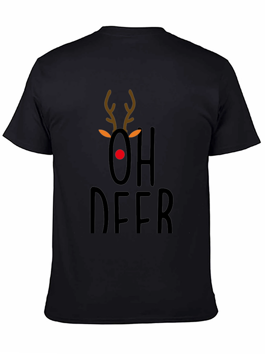 Oh Deer Reindeer Graphic T-Shirt