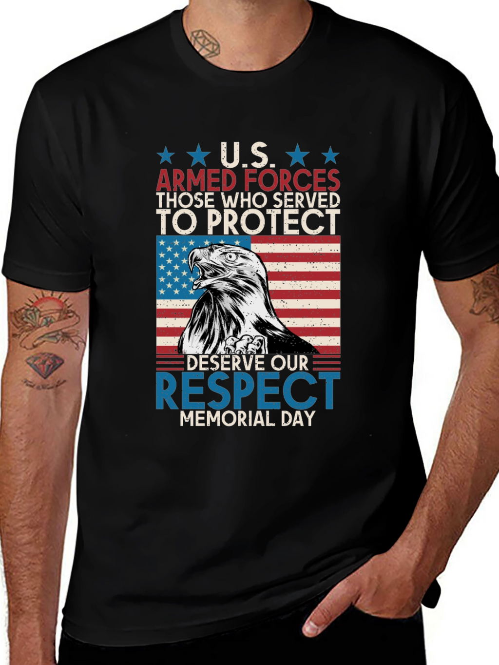 U.S. Armed Forces Memorial Day T-Shirt