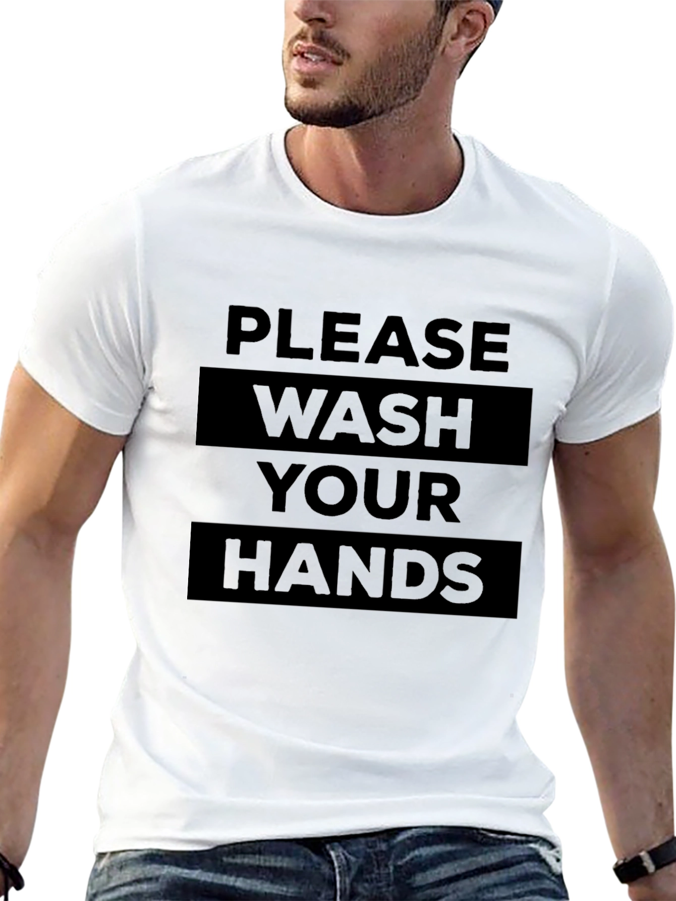 Please Wash Your Hands Graphic Tee