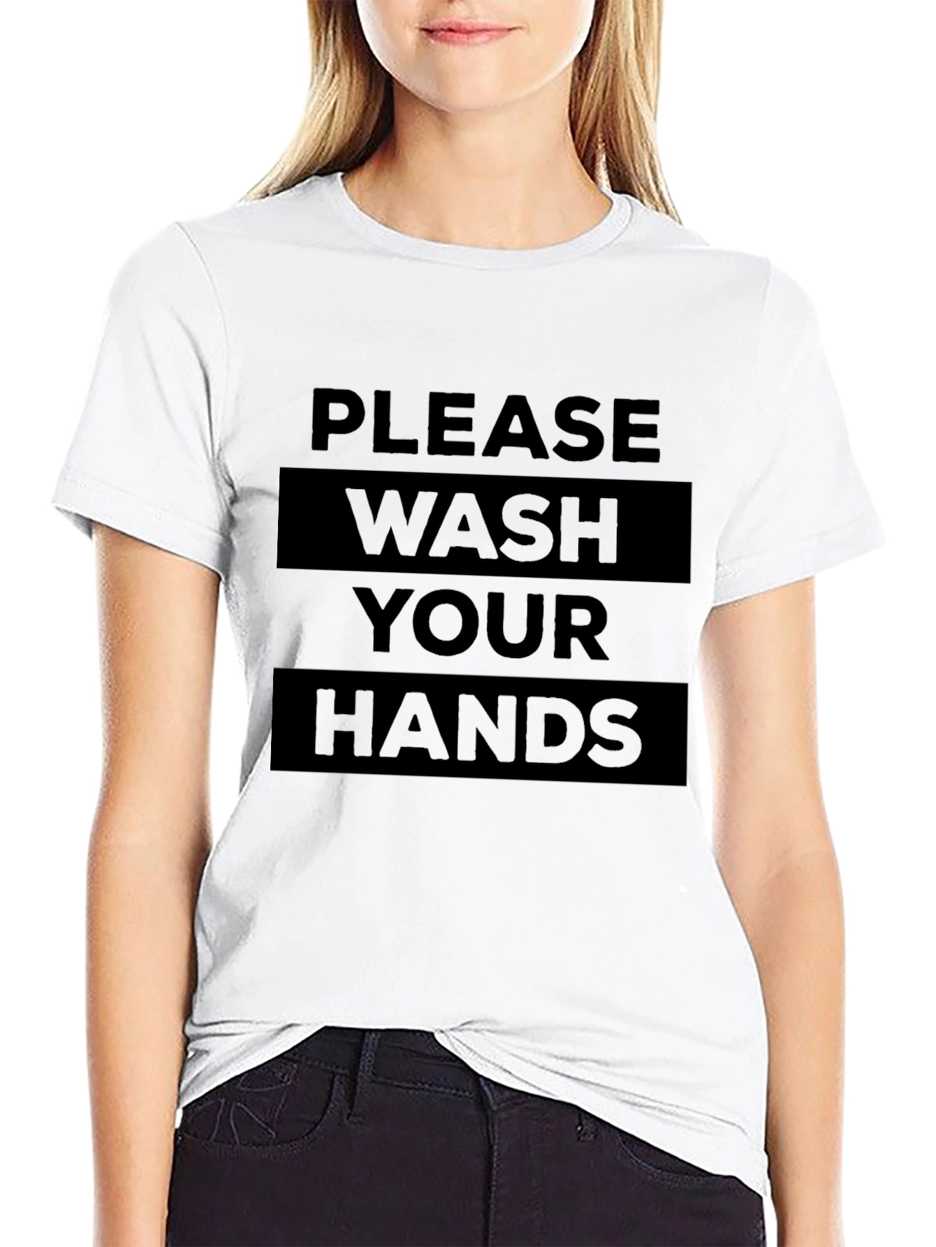 Please Wash Your Hands Graphic Tee