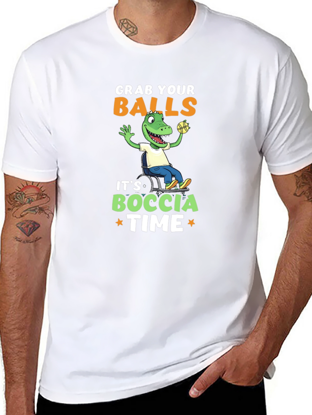 Grab Your Balls Boccia Time T-Shirt