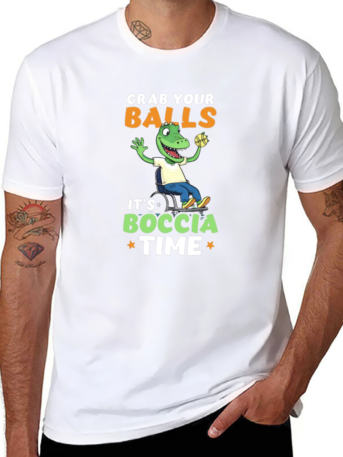 Grab Your Balls Boccia Time T-Shirt