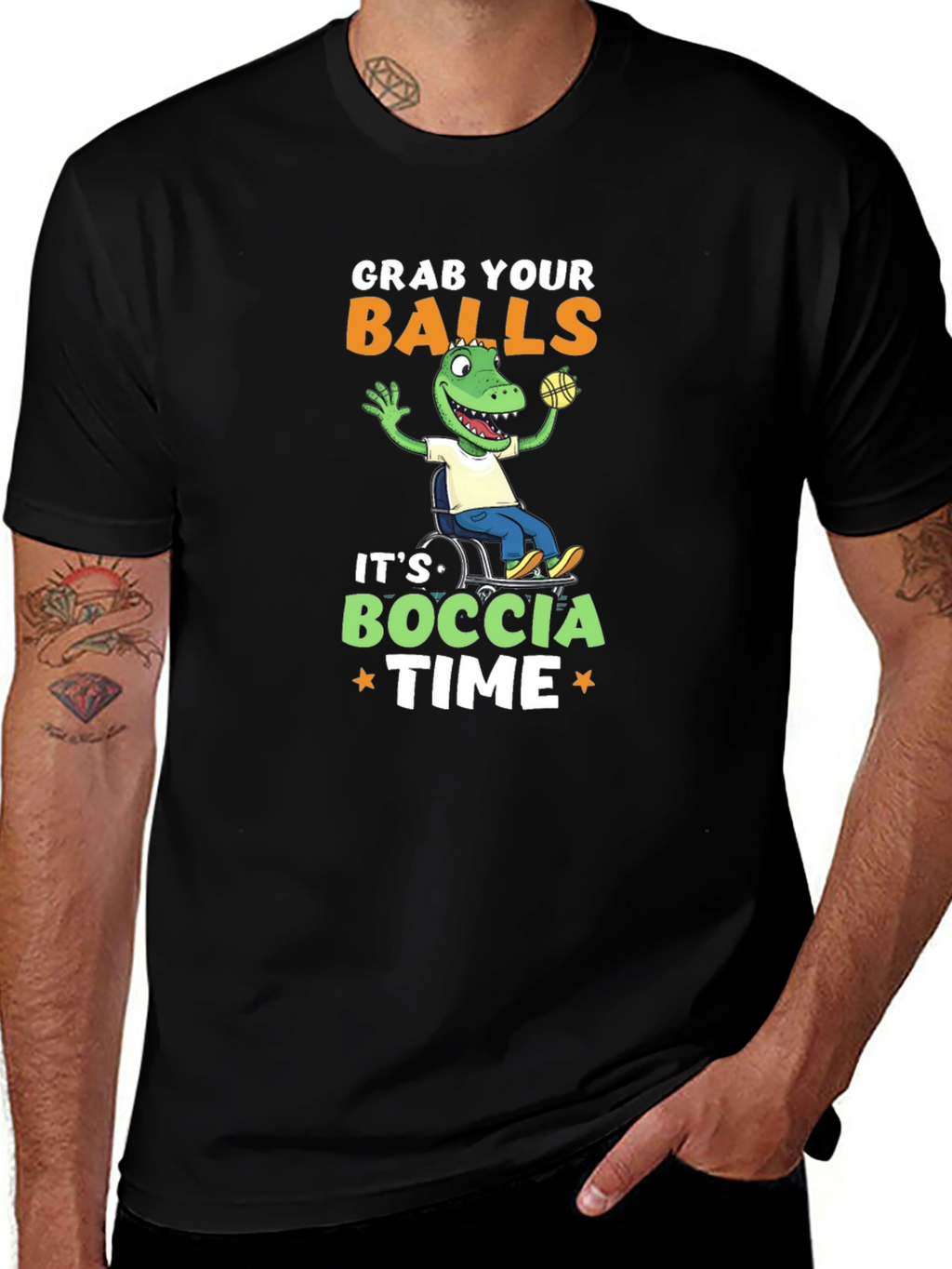 Grab Your Balls Boccia Time T-Shirt