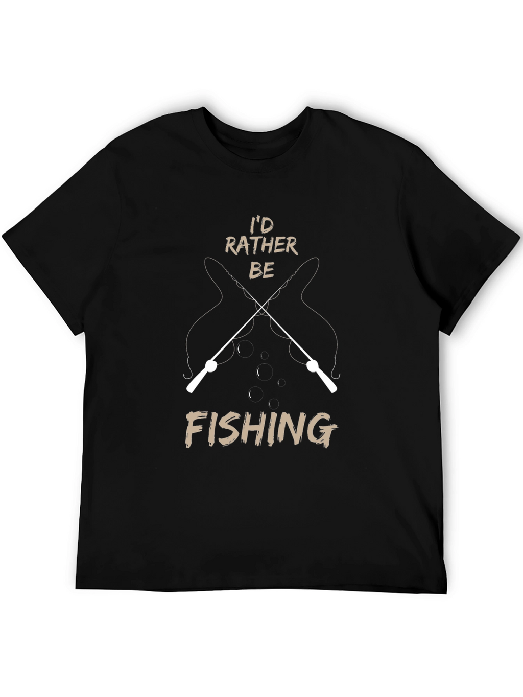 Id Rather Be Fishing Graphic T-Shirt