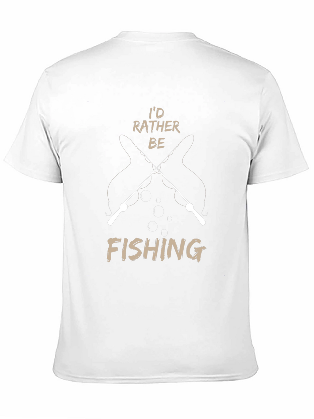 Id Rather Be Fishing Graphic T-Shirt