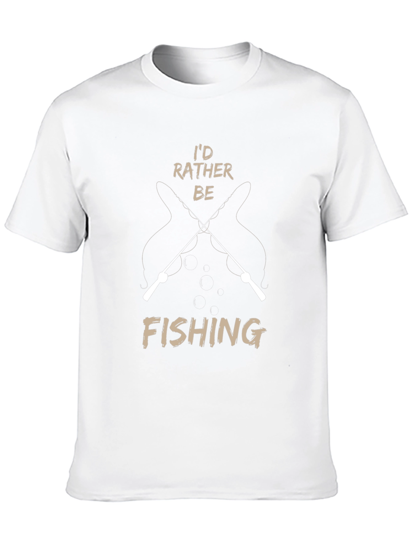 Id Rather Be Fishing Graphic T-Shirt