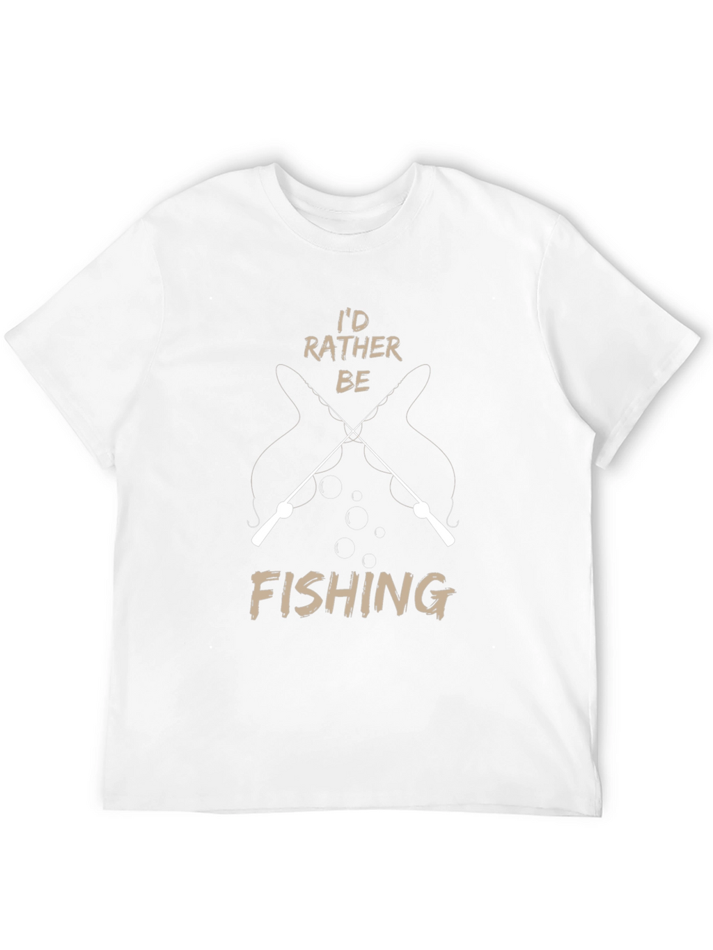 Id Rather Be Fishing Graphic T-Shirt