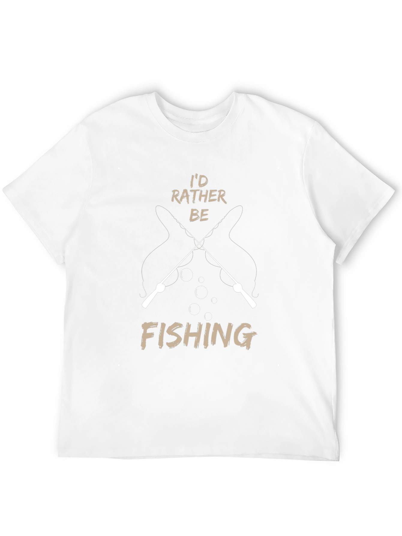 Id Rather Be Fishing Graphic T-Shirt