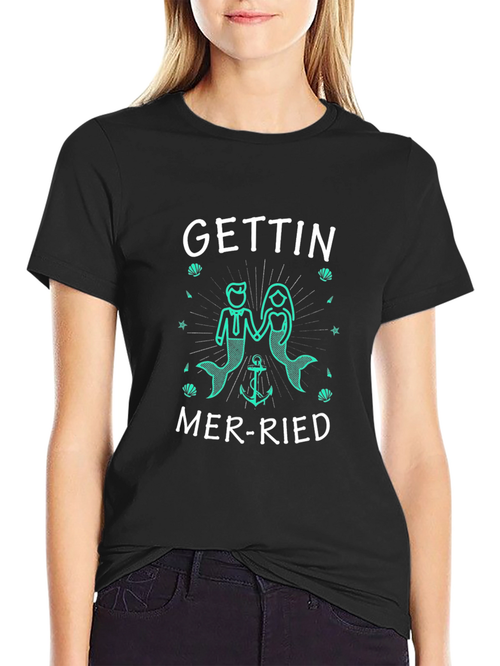 Gettin Mer-ried Unisex T-Shirt