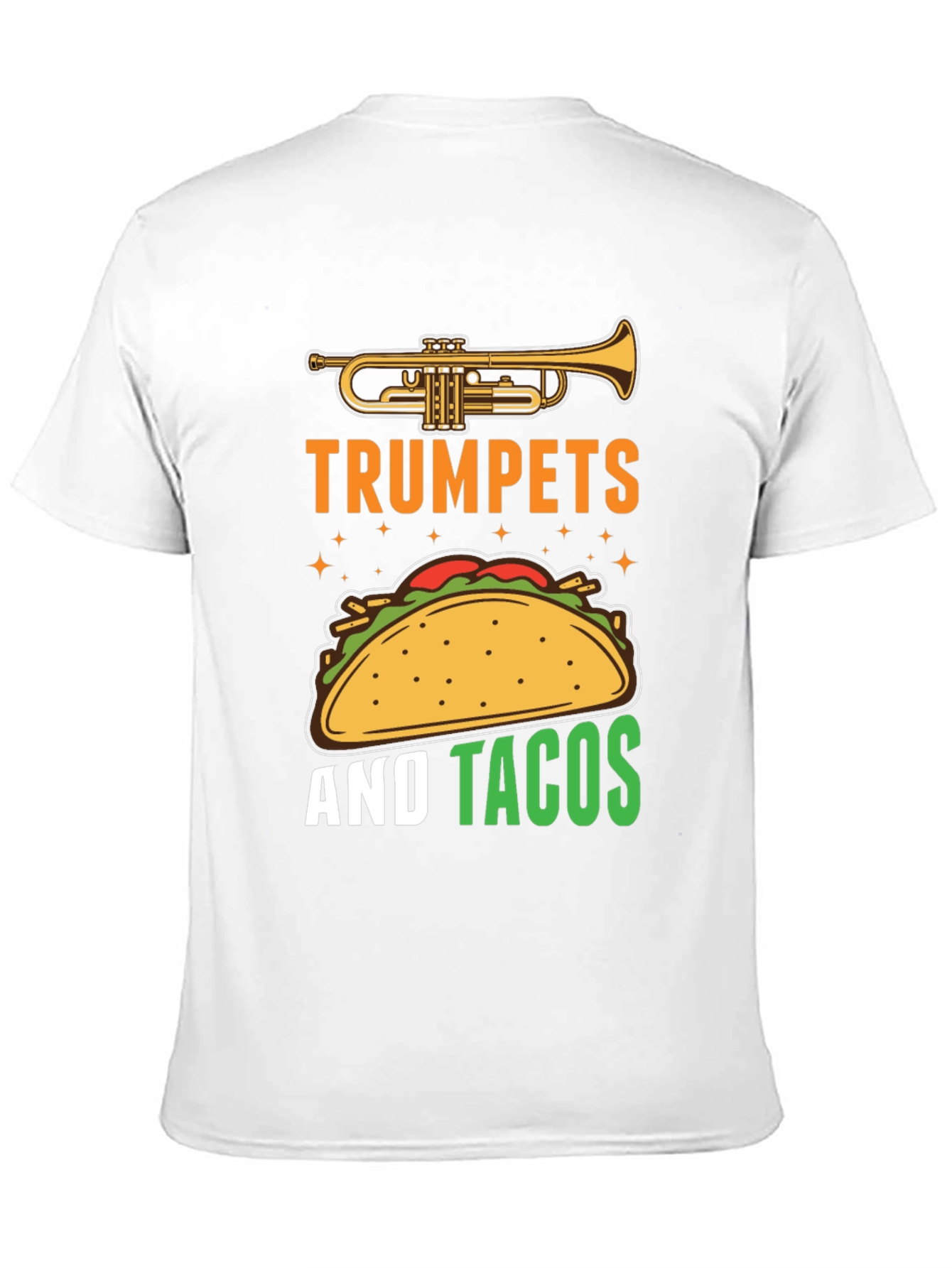Trumpets and Tacos Graphic Tee