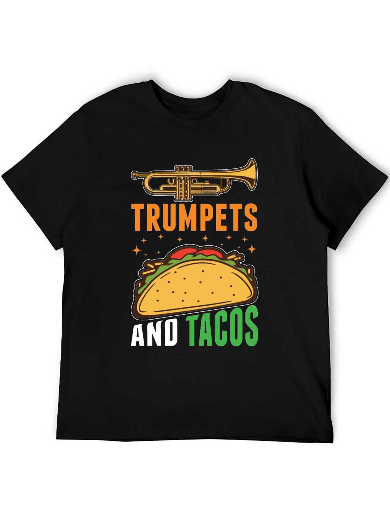 Trumpets and Tacos Graphic Tee