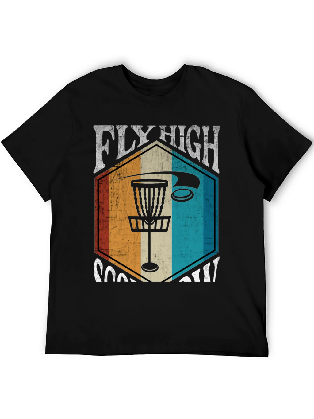 Fly High Disc Golf Graphic Tee