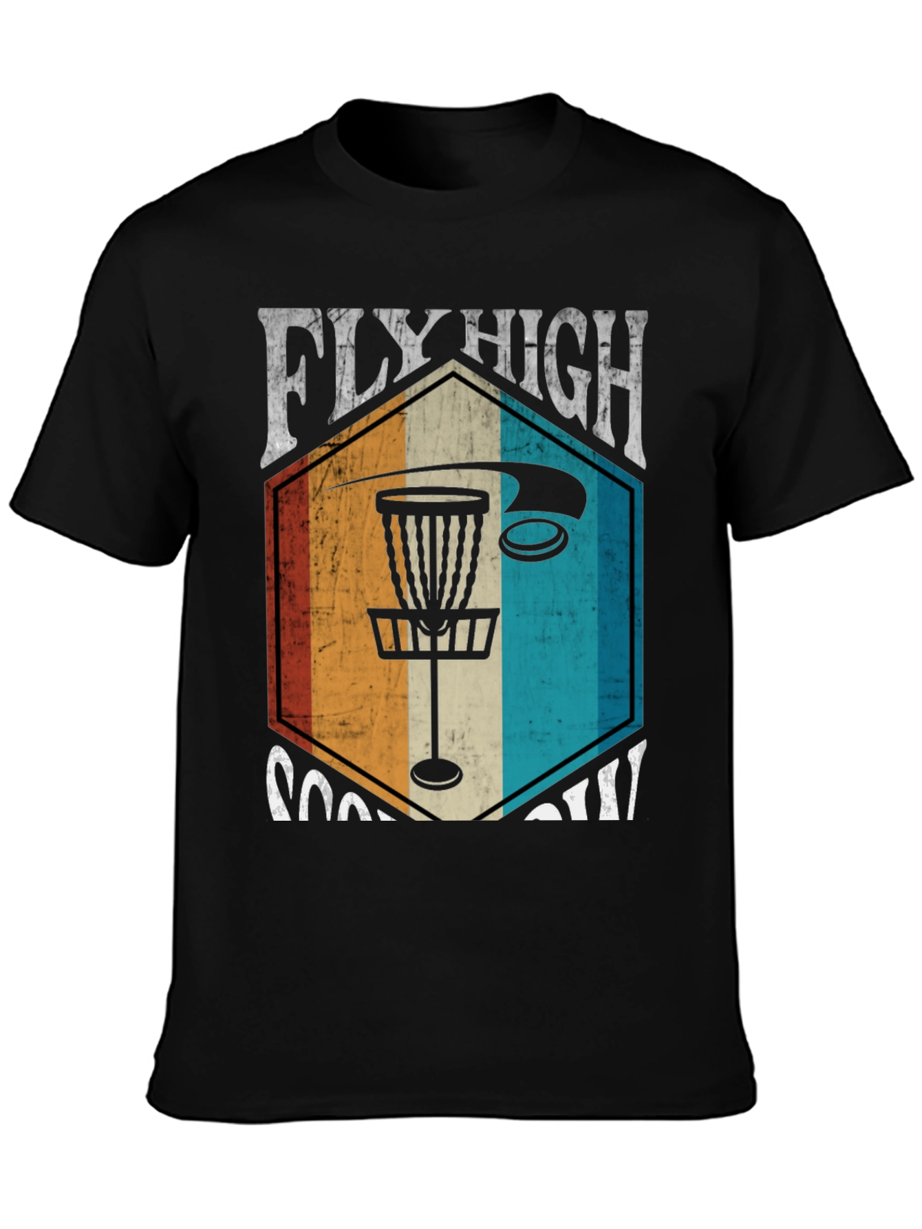 Fly High Disc Golf Graphic Tee