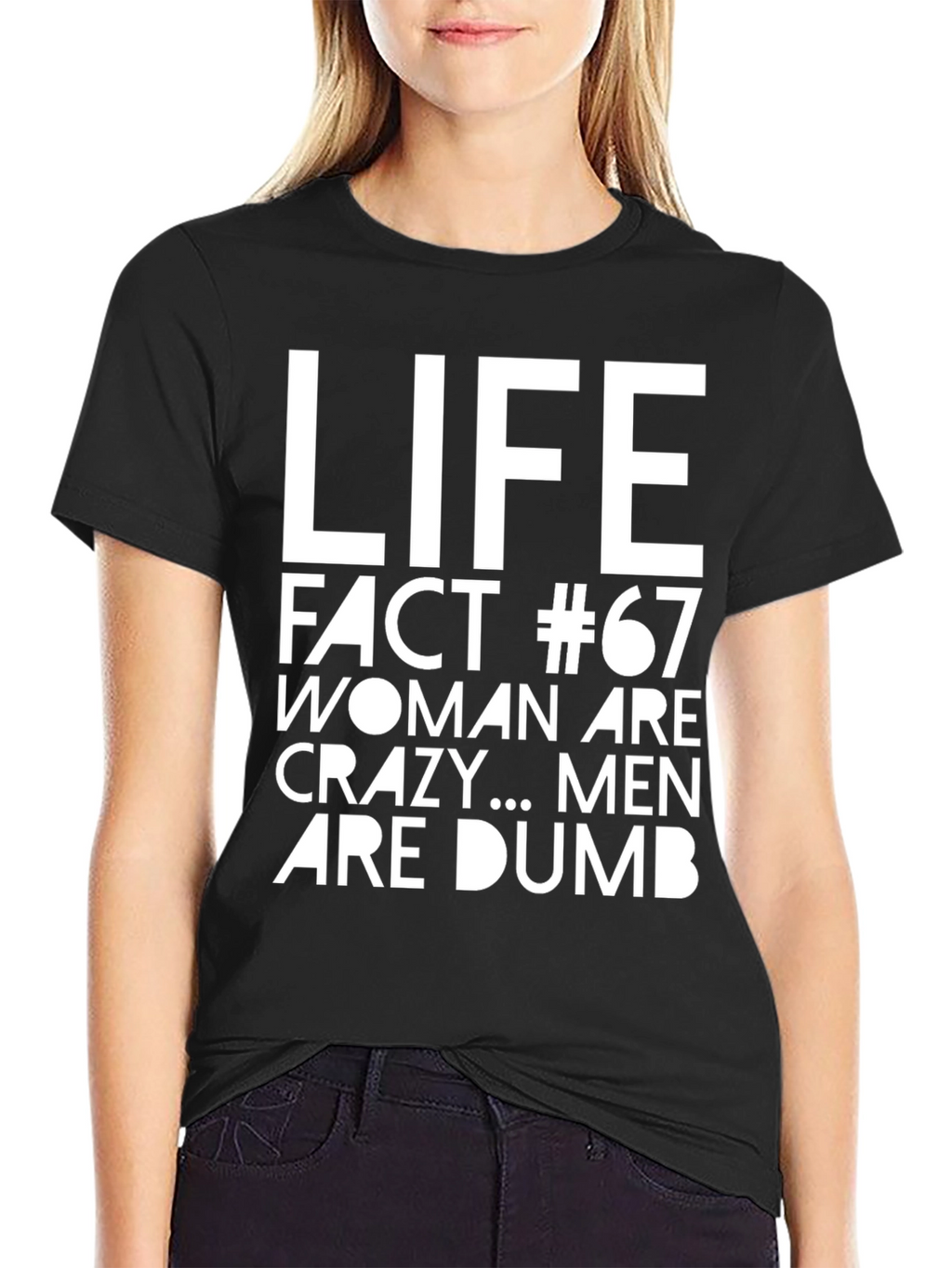 Life Fact #67 Sarcastic Graphic Tee