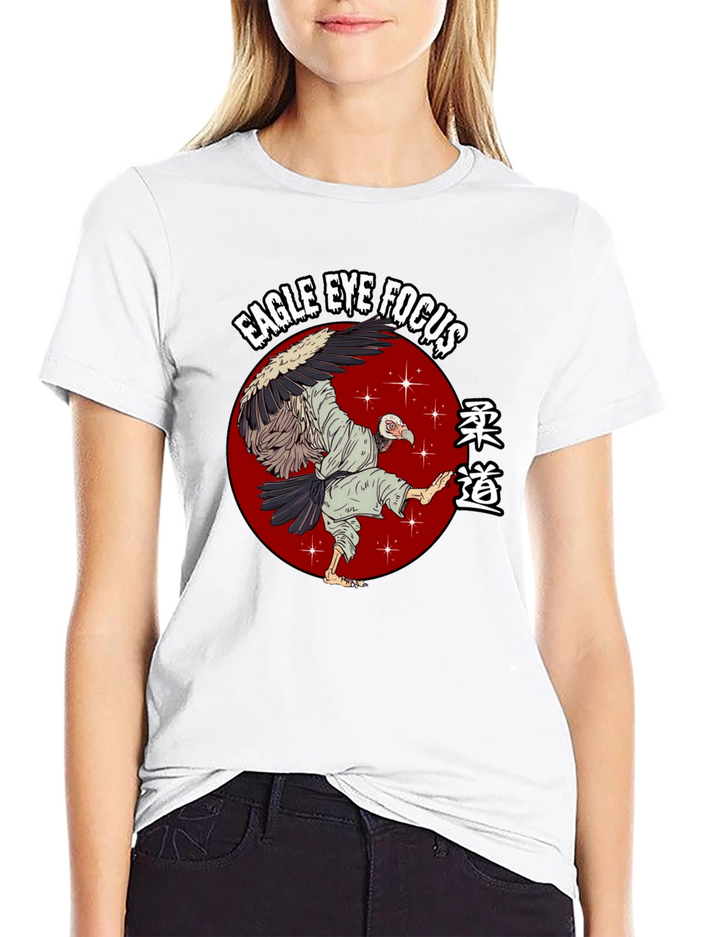 Eagle Eye Focus Karate Graphic T-Shirt