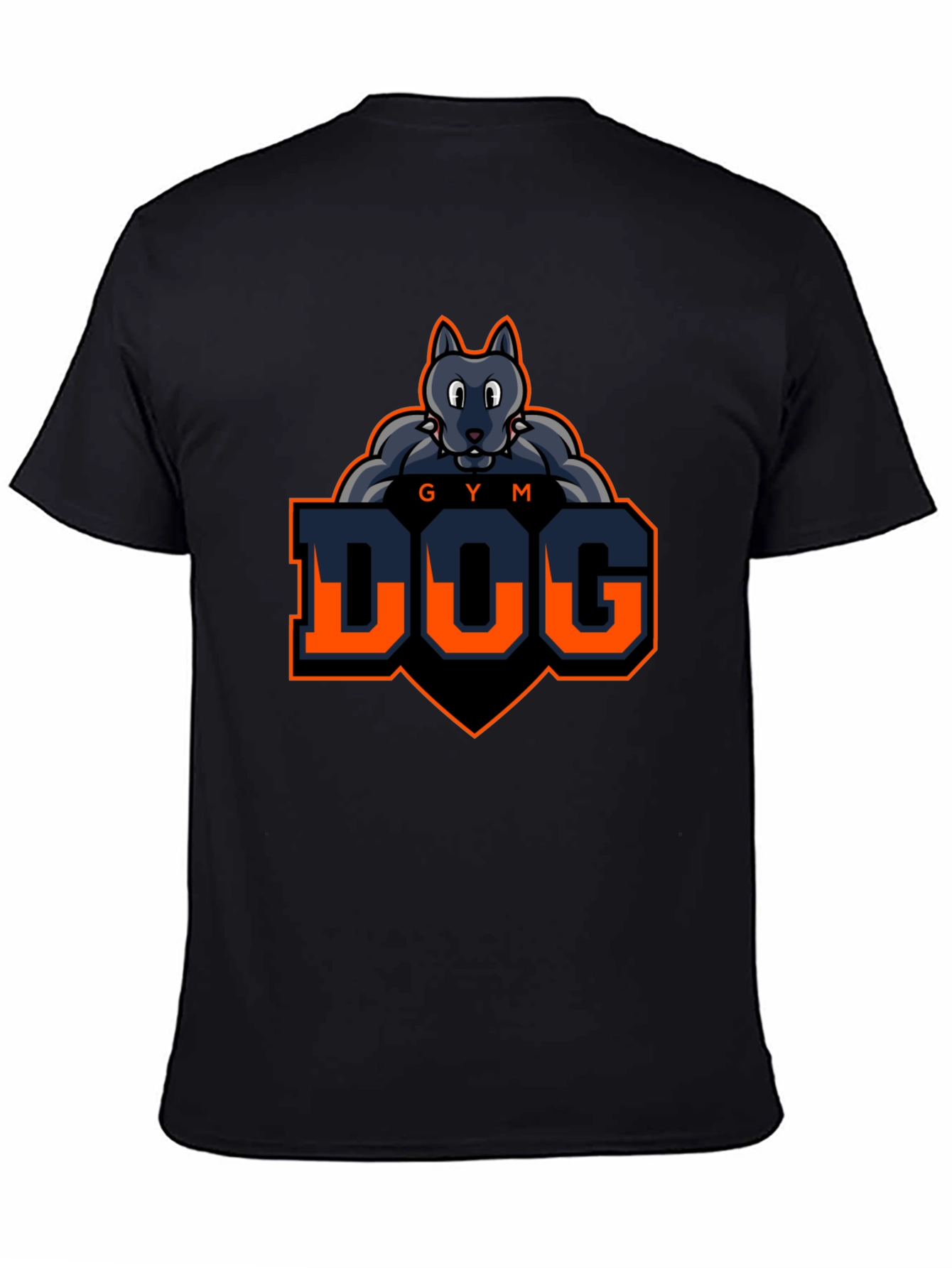 Gym Dog T-Shirt - Fitness Wolf Graphic Tee