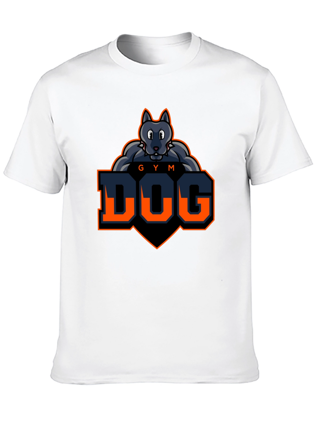 Gym Dog T-Shirt - Fitness Wolf Graphic Tee