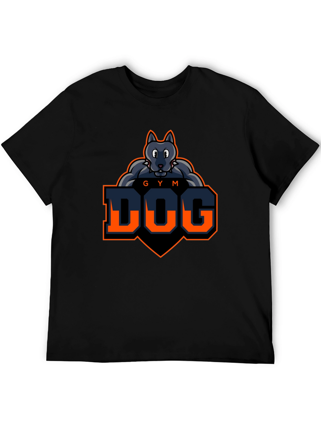 Gym Dog T-Shirt - Fitness Wolf Graphic Tee