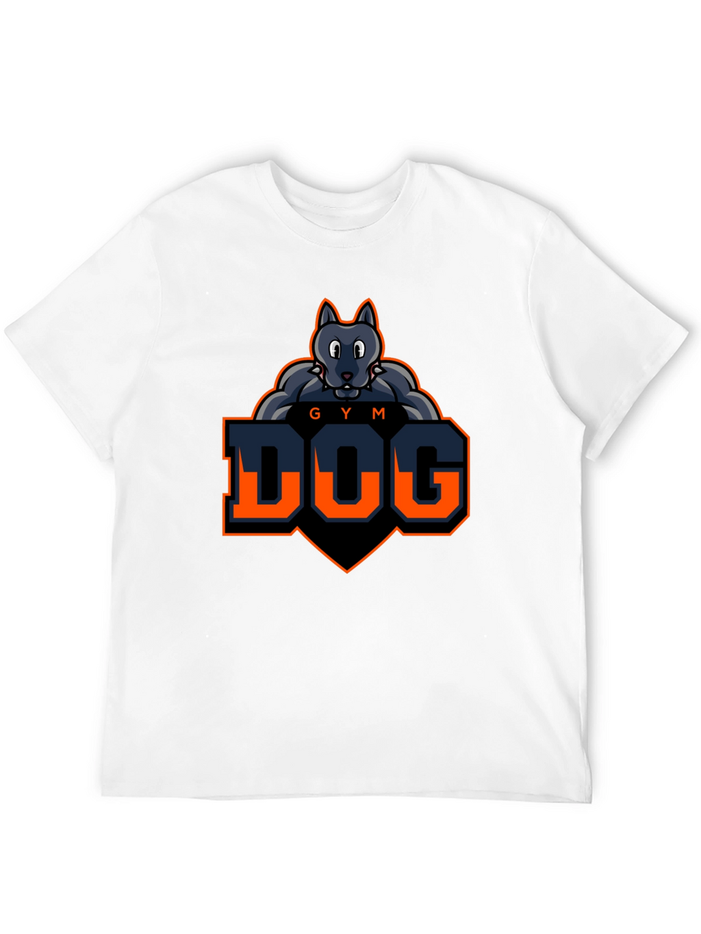 Gym Dog T-Shirt - Fitness Wolf Graphic Tee