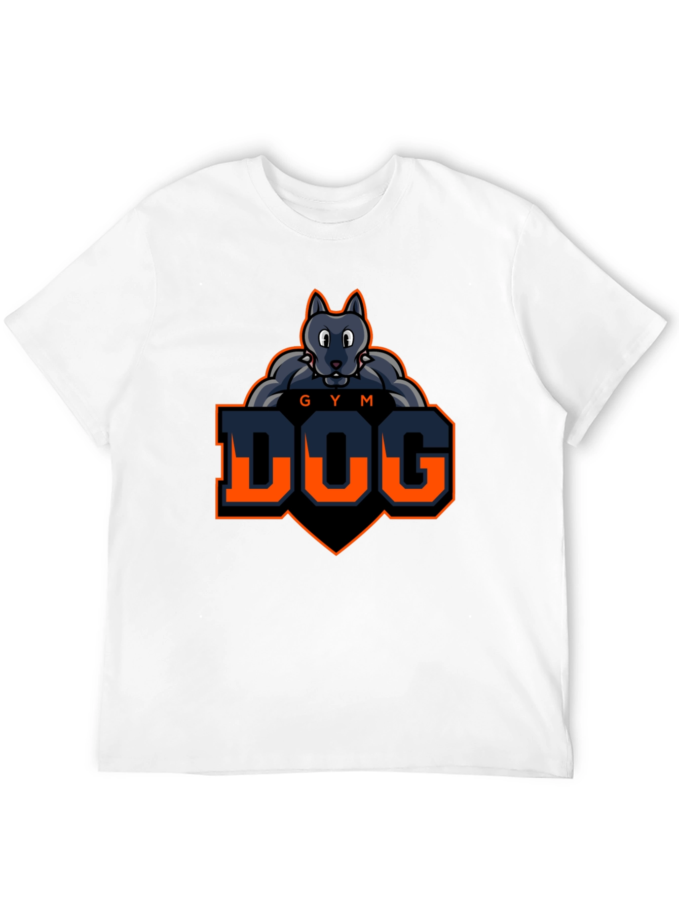 Gym Dog T-Shirt - Fitness Wolf Graphic Tee