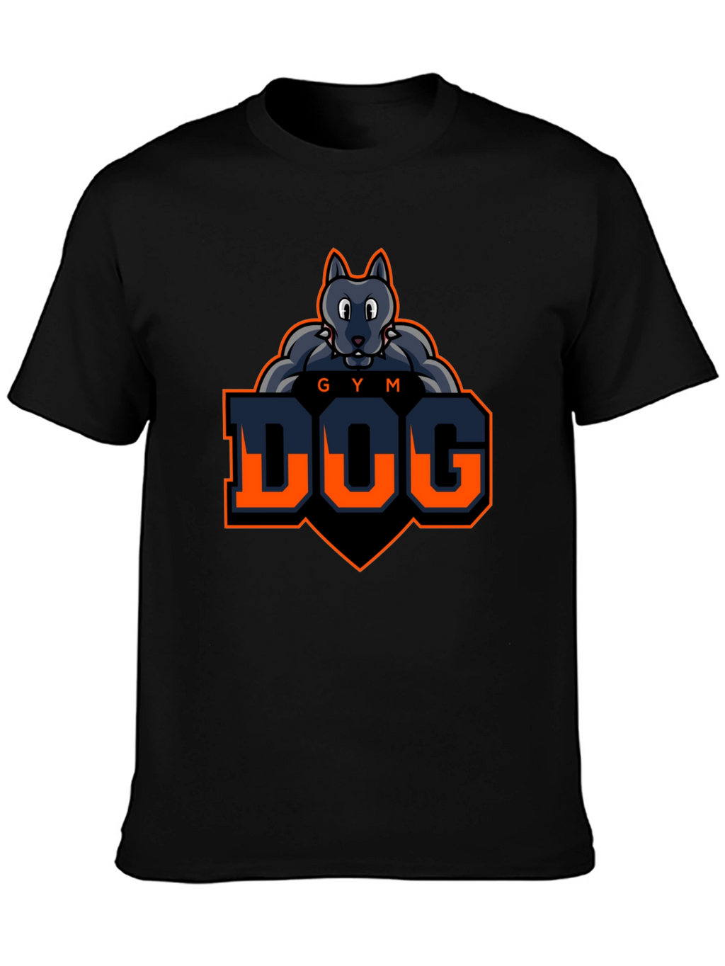 Gym Dog T-Shirt - Fitness Wolf Graphic Tee
