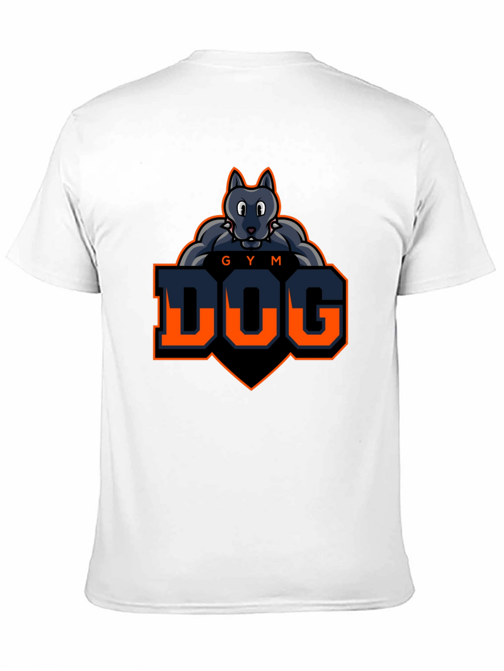 Gym Dog T-Shirt - Fitness Wolf Graphic Tee