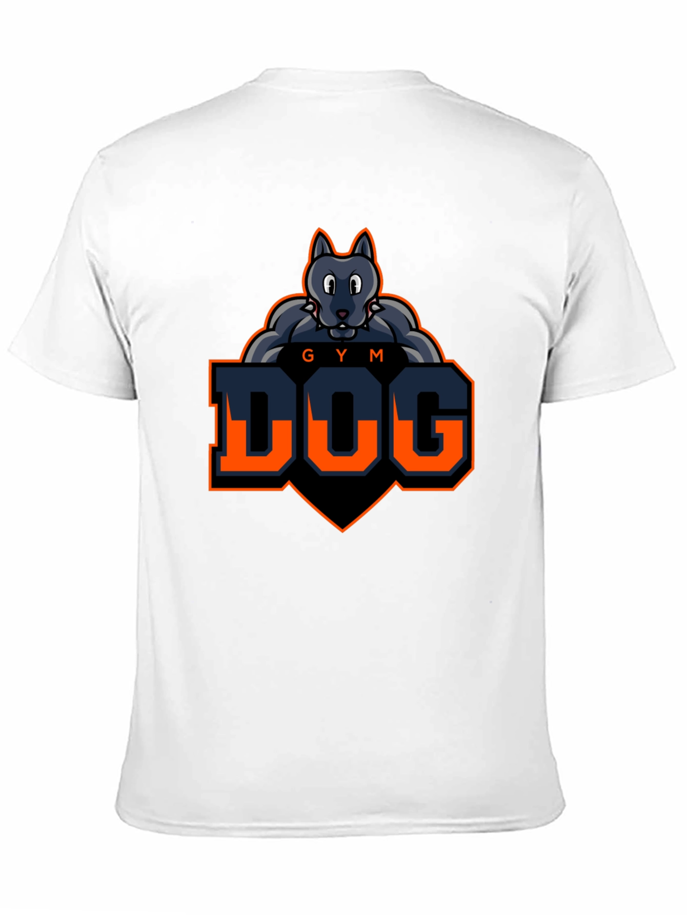 Gym Dog T-Shirt - Fitness Wolf Graphic Tee