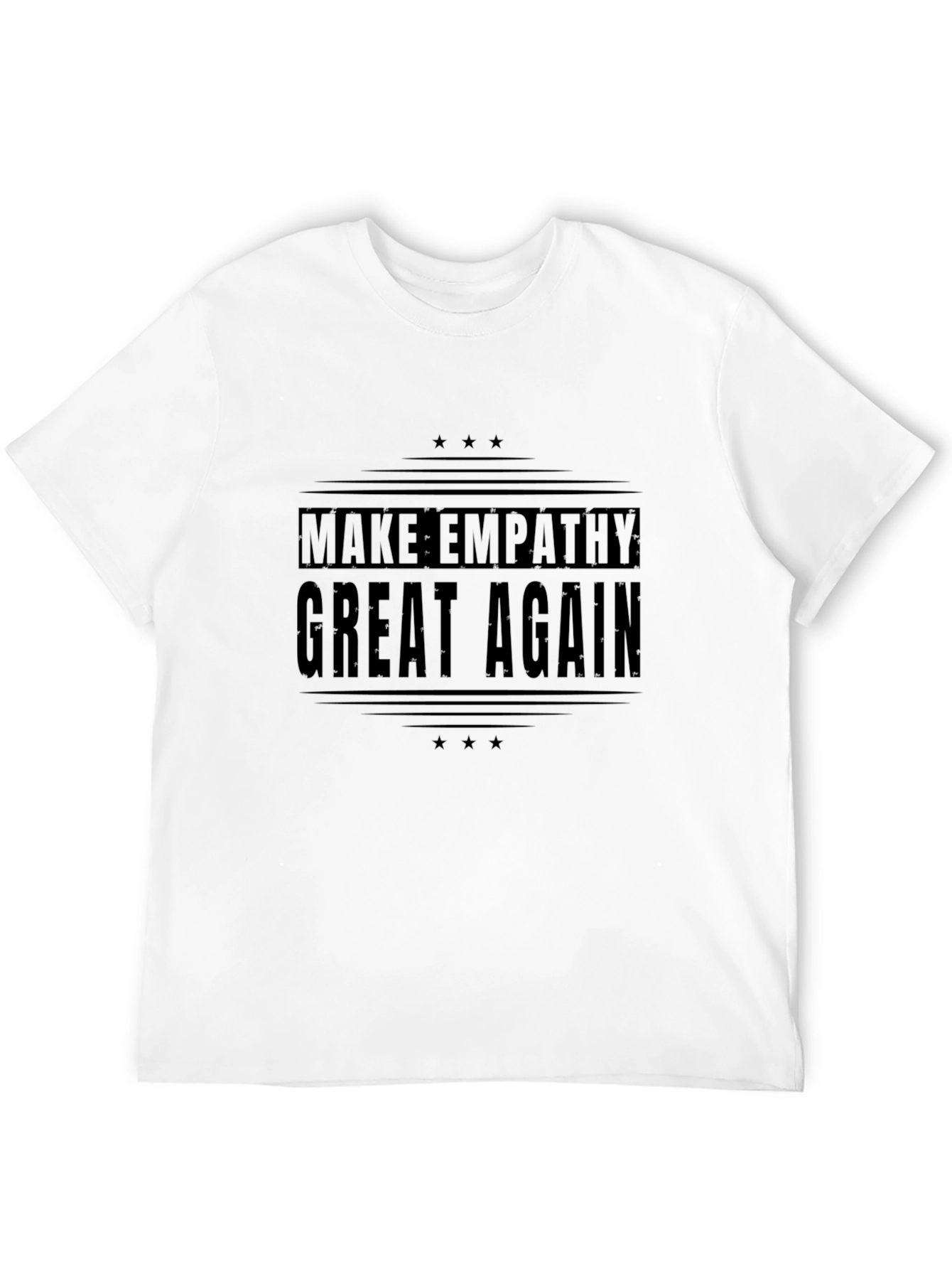 Make Empathy Great Again Black T-Shirt