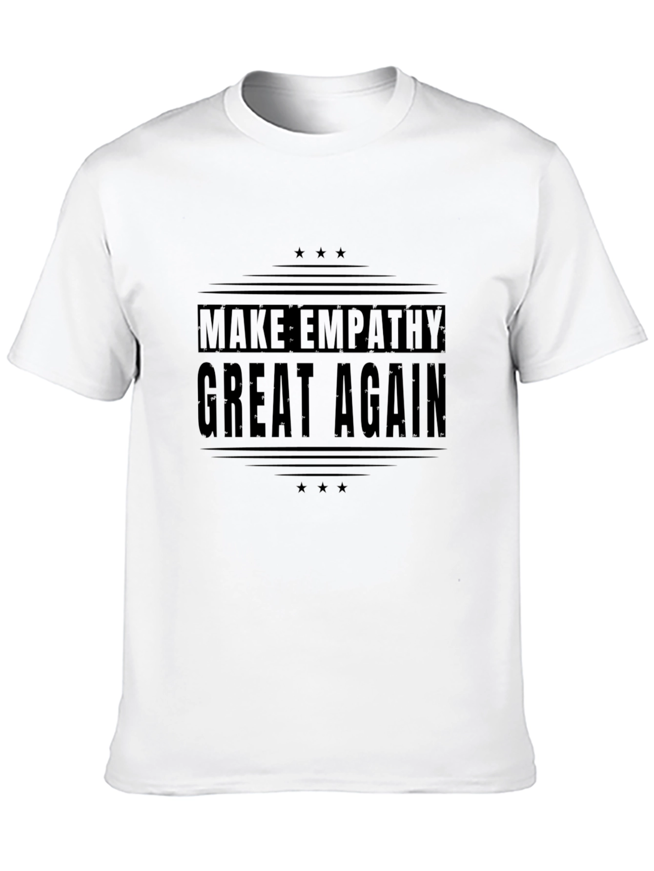 Make Empathy Great Again Black T-Shirt