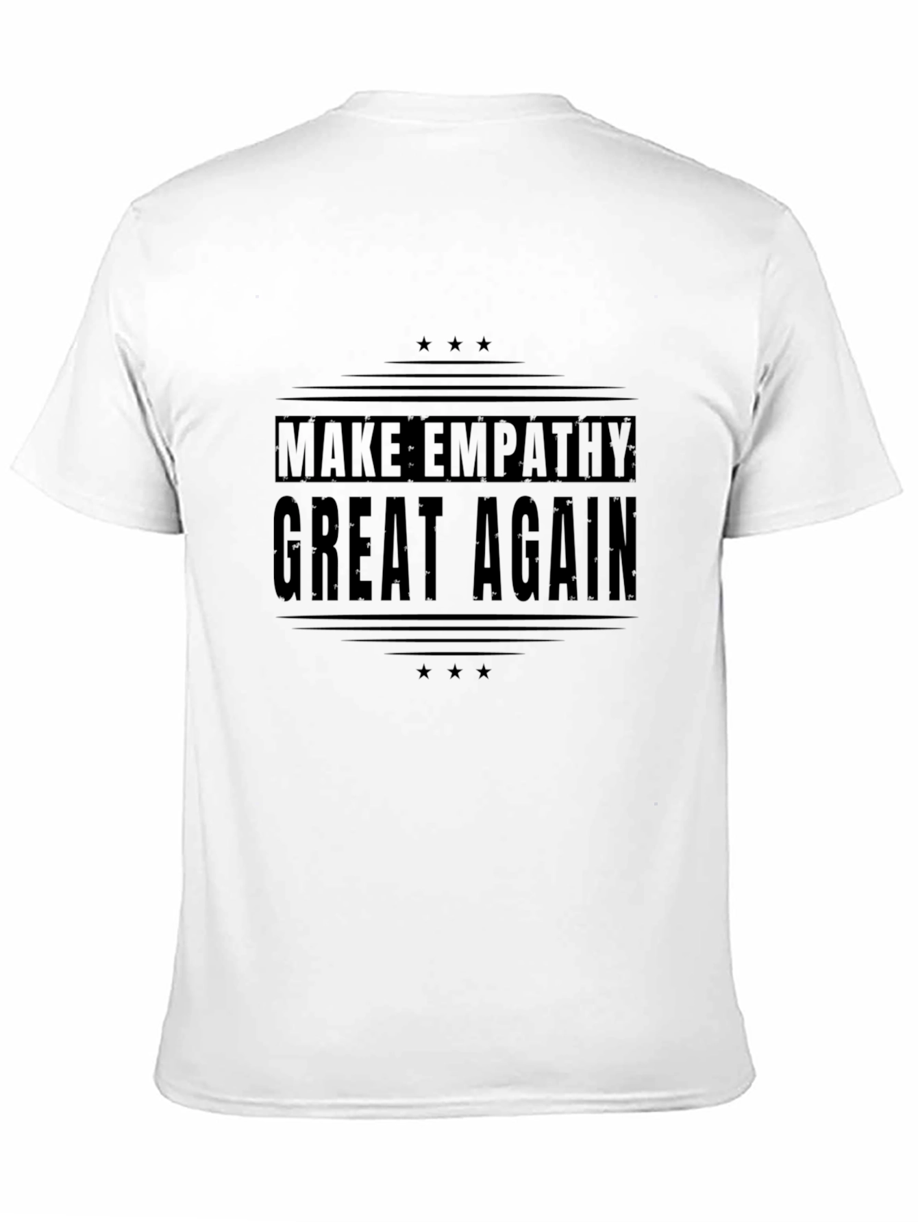 Make Empathy Great Again Black T-Shirt