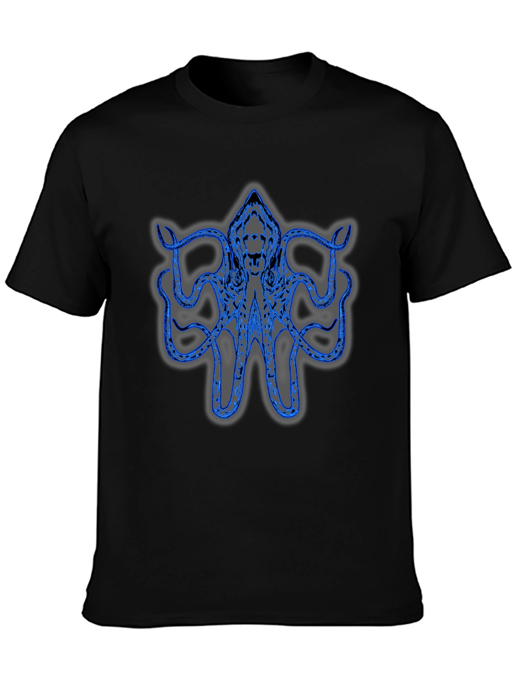 Blue Octopus Graphic Tee