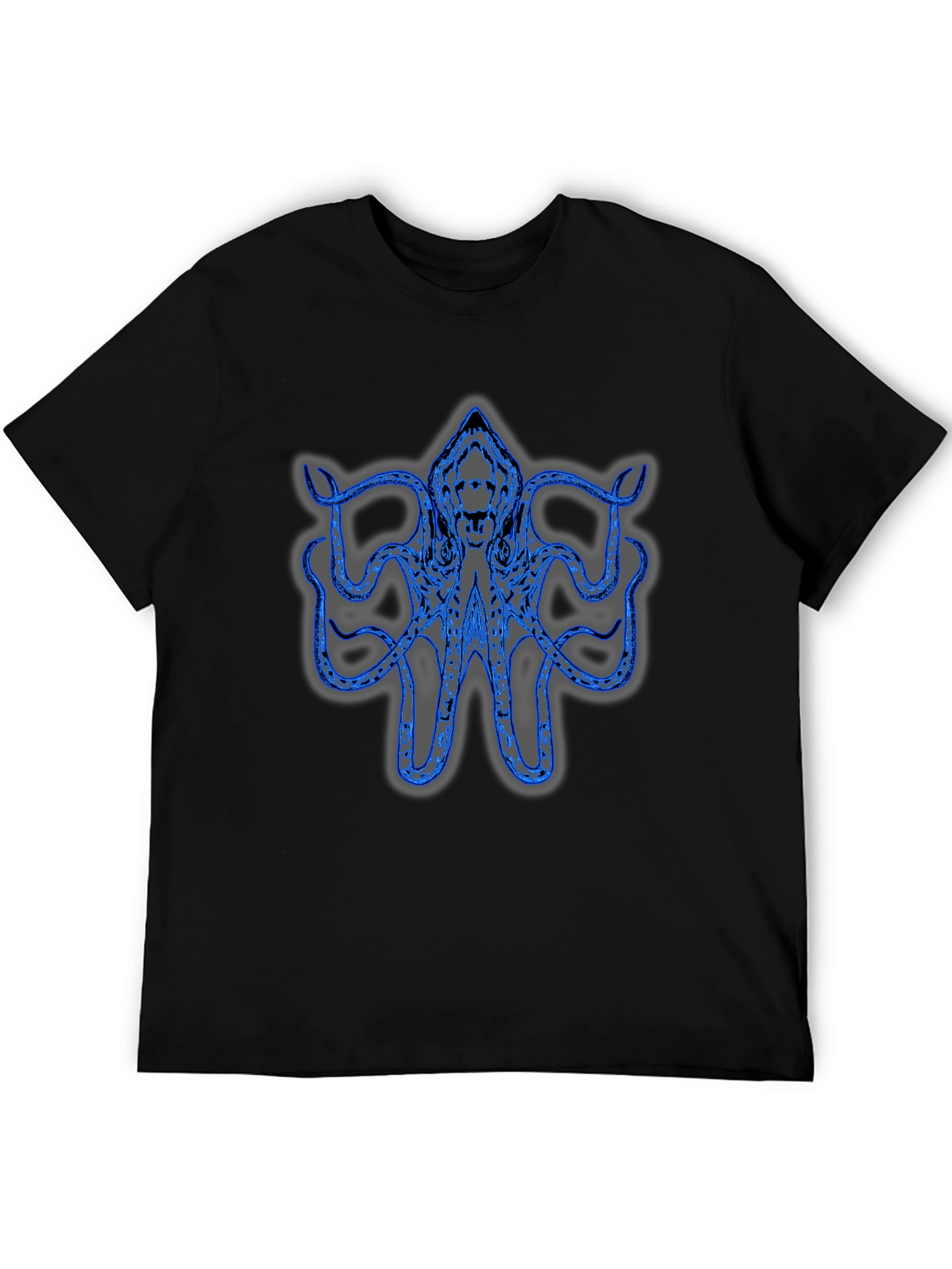 Blue Octopus Graphic Tee