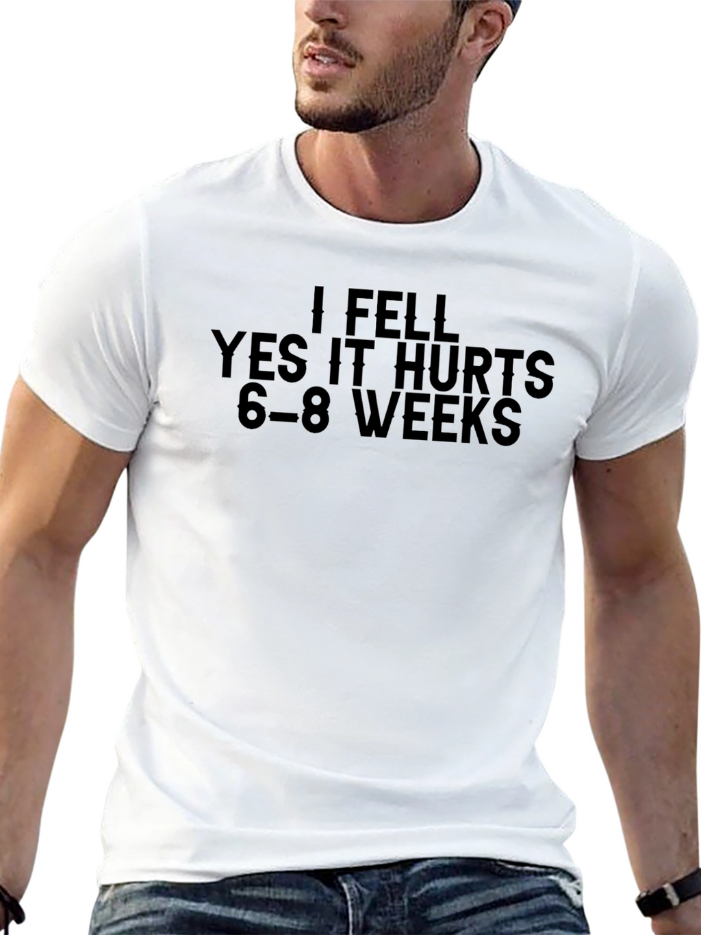 I Fell Yes It Hurts T-Shirt