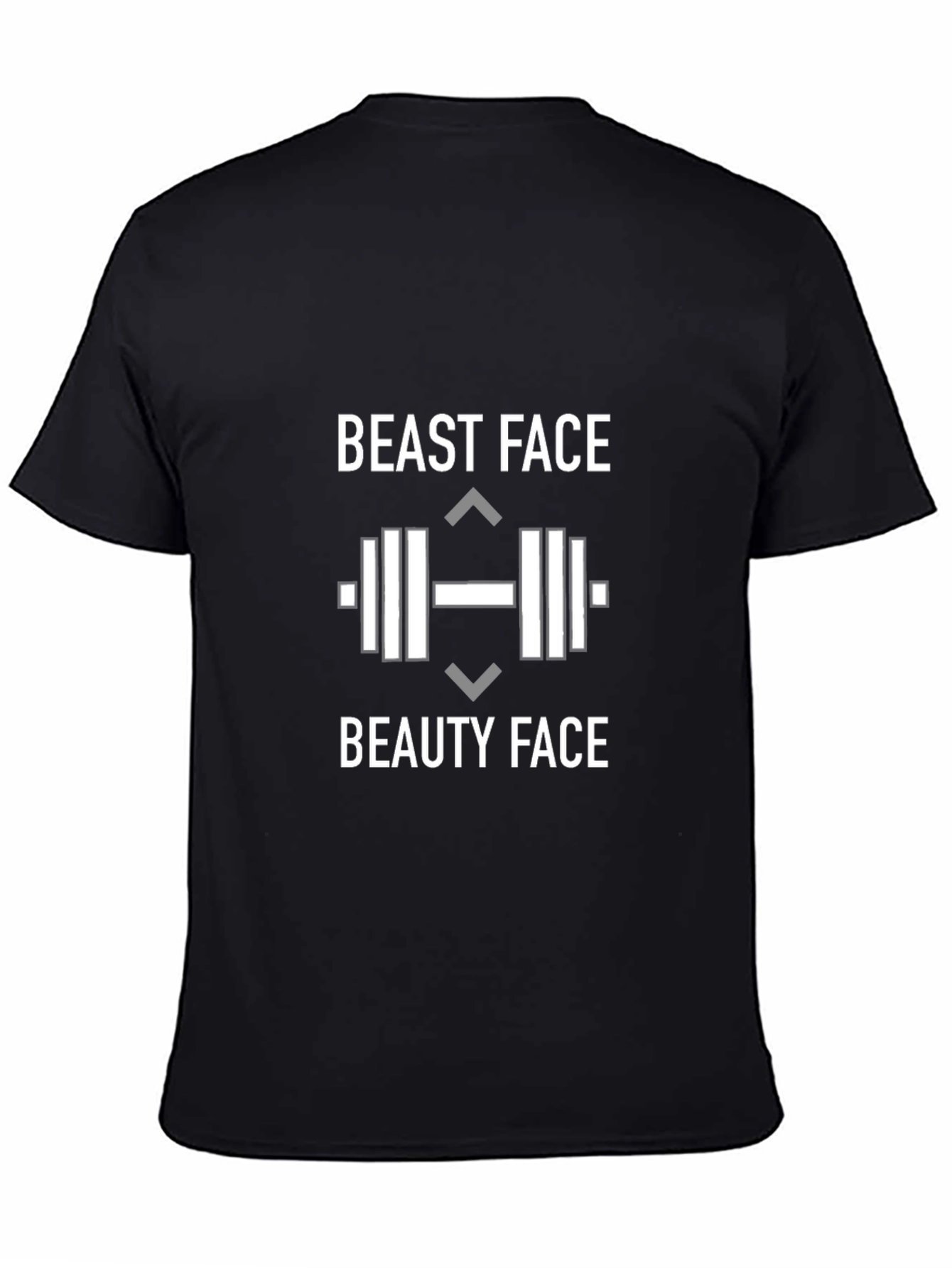 Beast Face Beauty Face Graphic Tee