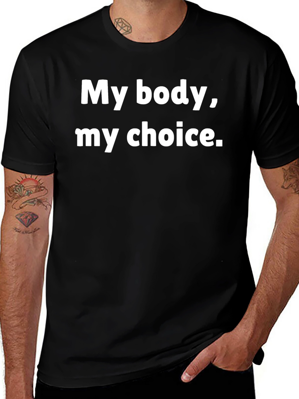 My Body My Choice T-Shirt - Pro Choice Advocacy