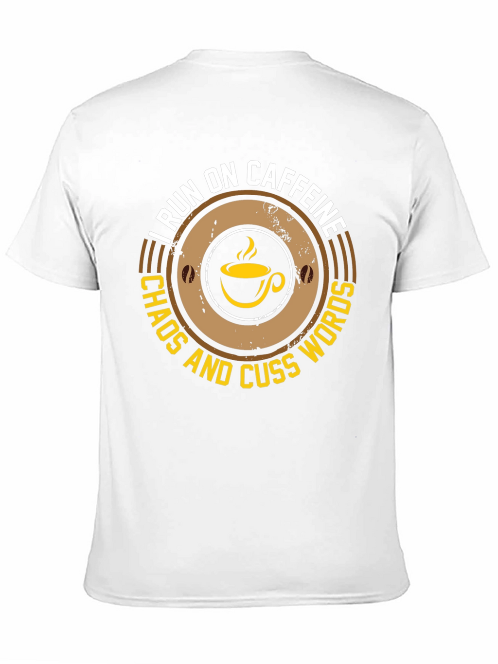 Caffeine Chaos & Cuss Words T-Shirt
