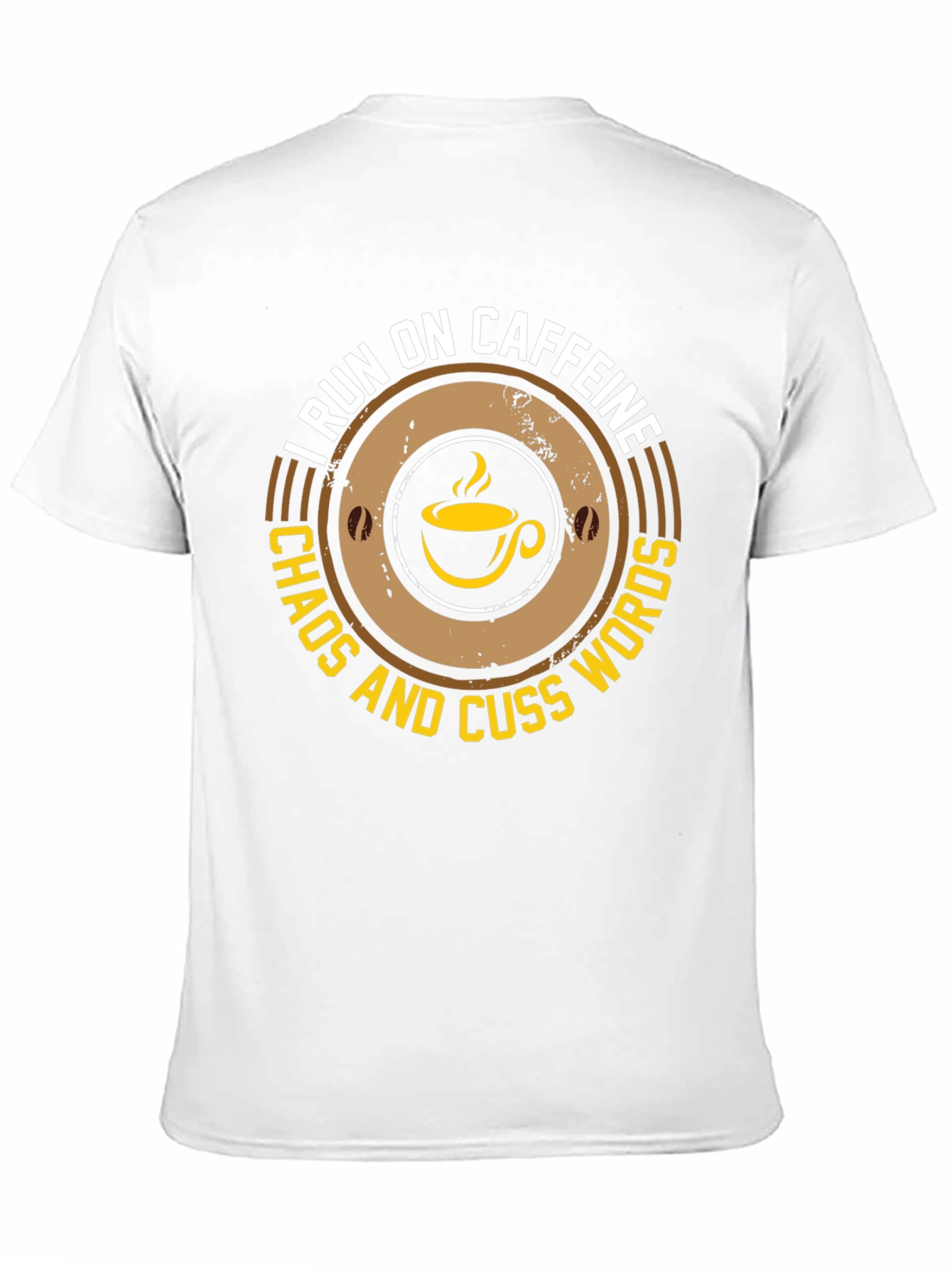 Caffeine Chaos & Cuss Words T-Shirt