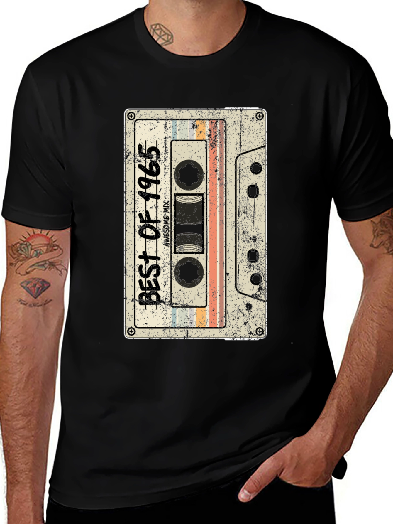 Vintage Cassette Tape Best of 1965 T-Shirt