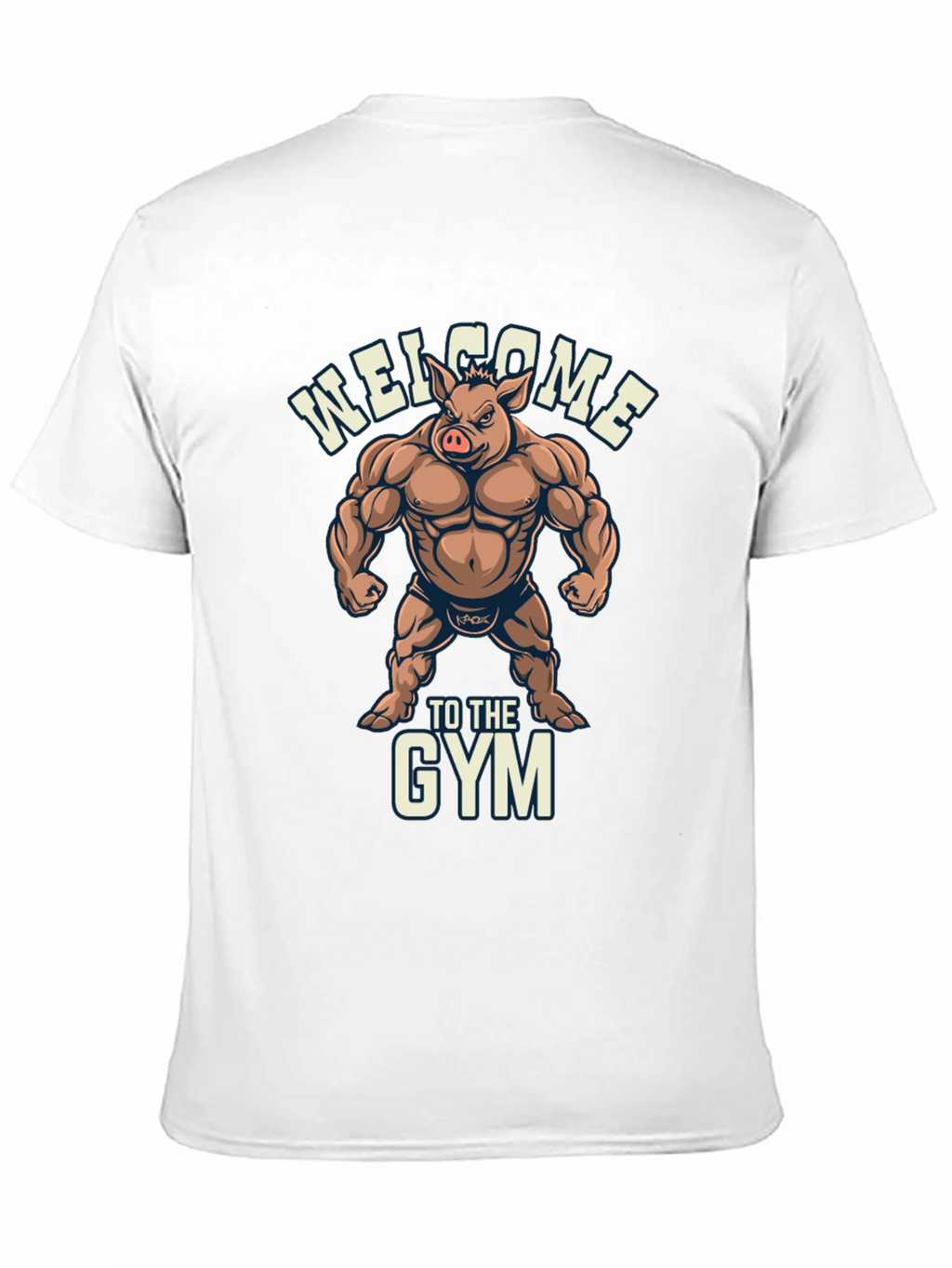 Welcome to the Gym Pig Graphic T-Shirt