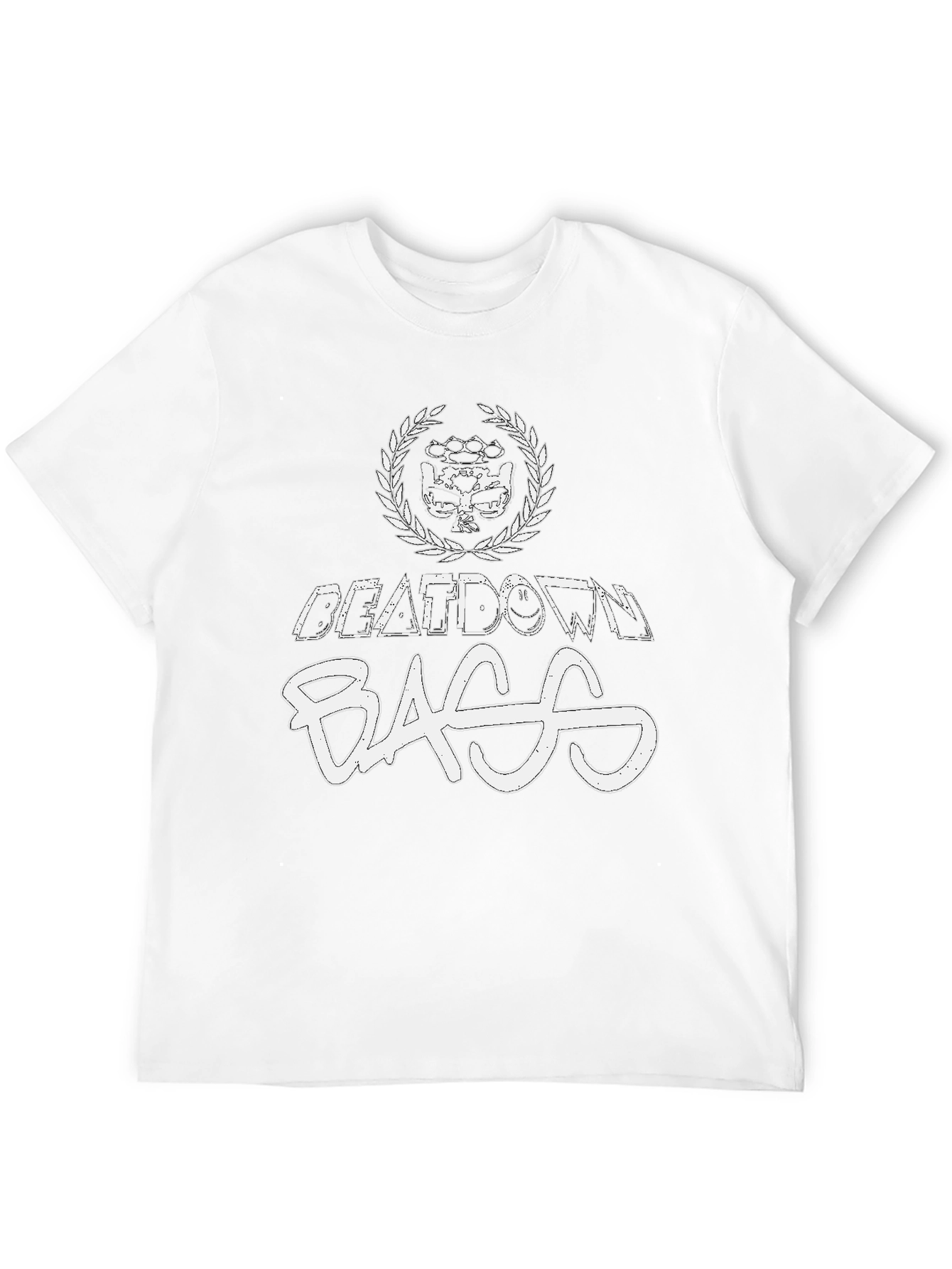 Beatdown Bass Graphic Tee - Black