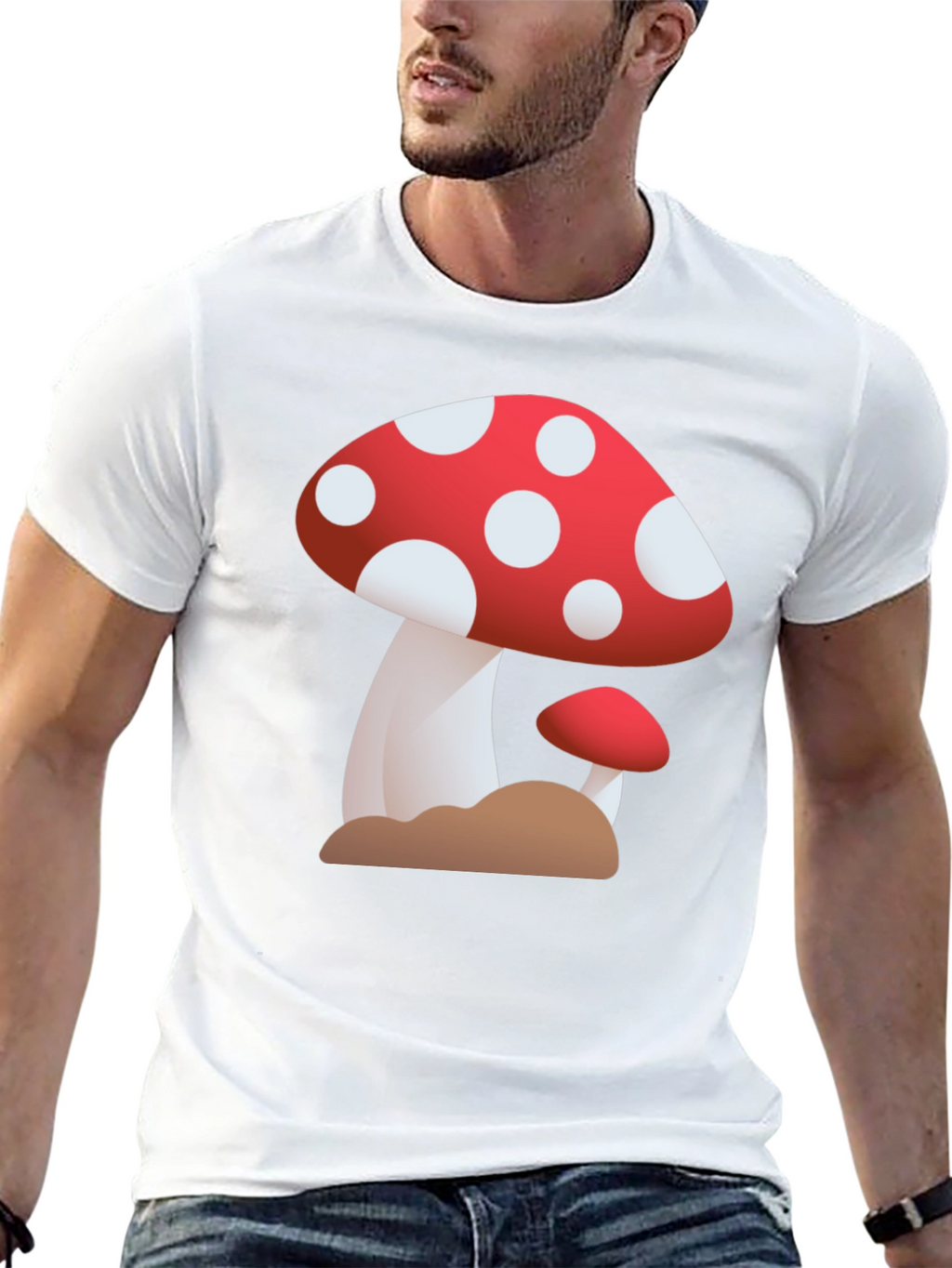 Mushroom Graphic Tee - Fun & Unique Design
